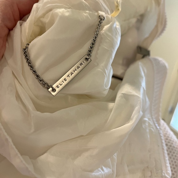 Elie Tahari hooded windbreaker/rain jacket - Picture 3 of 13